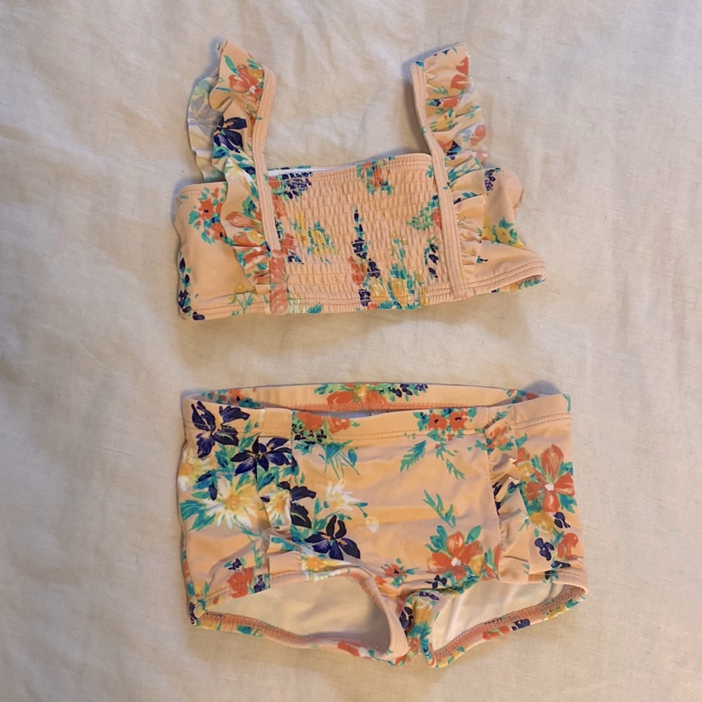 Janie & Jack floral swim suit